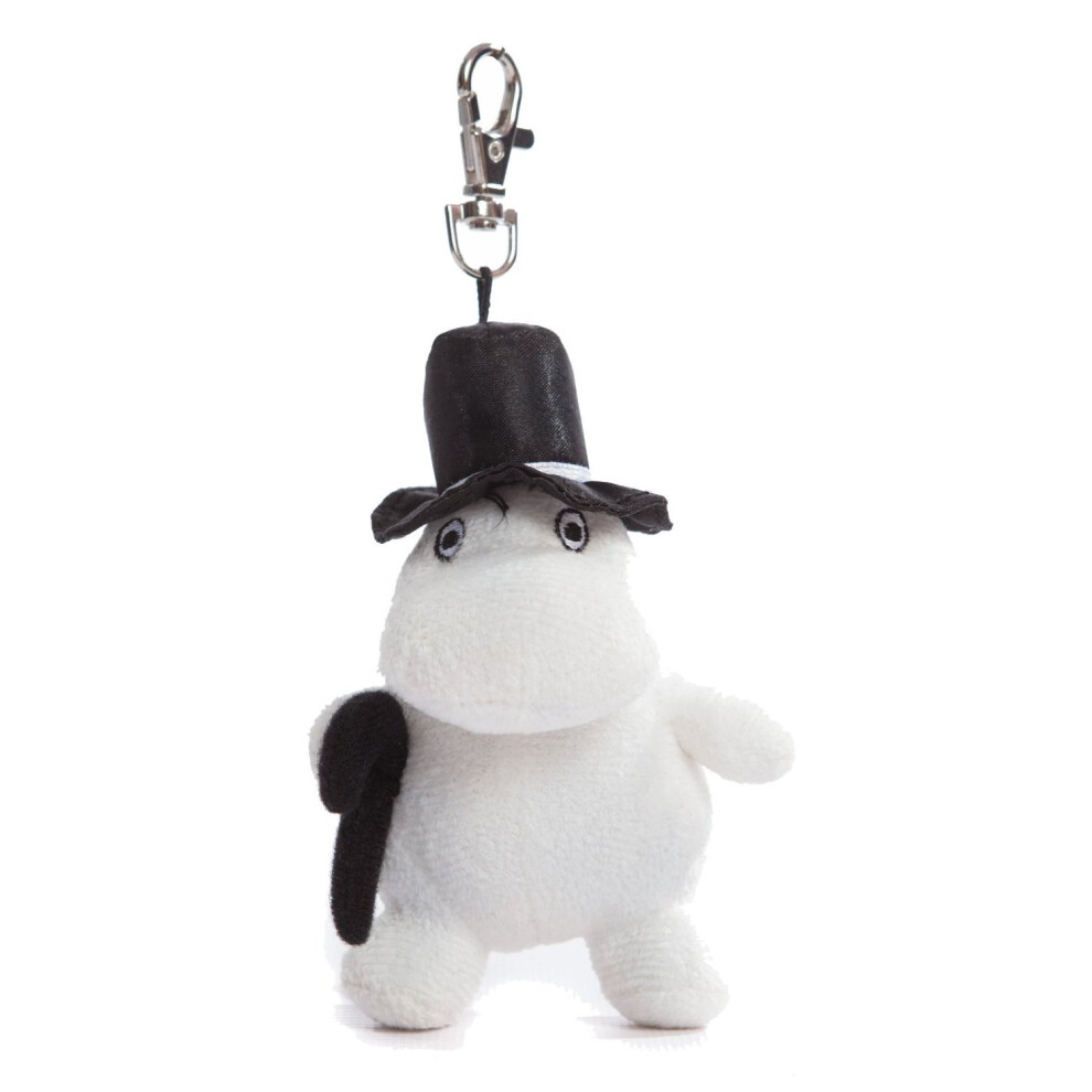 Aurora World 4" Moomin Moominpappa Key Clip - Key 4Inch Plush - Moominpappa Keyclip 4Inch Plush