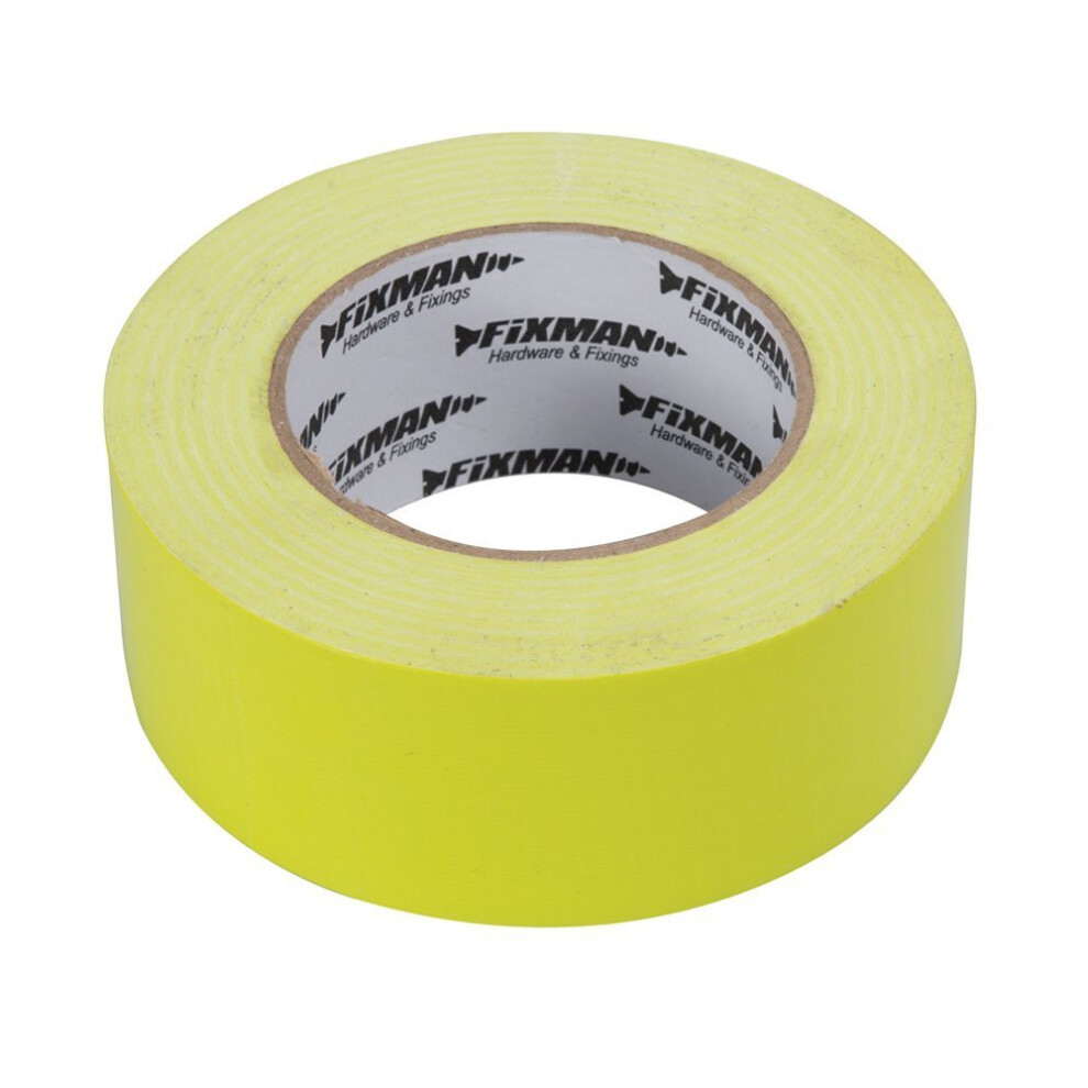 Fixman Heavy Duty Duct Tape Hi-vis 50mm x 50m - Duct Tape Heavy Duty Hivis 50mm -  duct tape heavy duty fixman hivis 50mm 188245