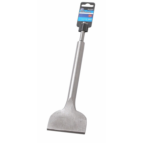BlueSpot 80mm SDS Cranked Chisel With Wide Chisel Face - Tile Dressing Blue Spot -  sds 80mm cranked chisel tile dressing blue spot
