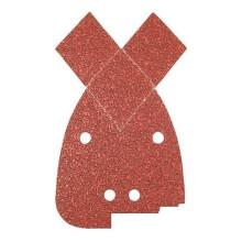 Silverline Hook & Loop Detail Sander Sheets With 2 Tips 140mm 10pk 40 Grit - -  sander sheets detail grit hook loop 40 tips 140mm 2 silverline