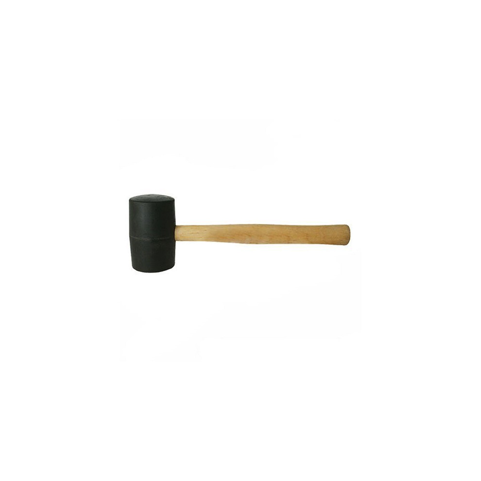Silverline Black Rubber Mallet 24oz (680g)