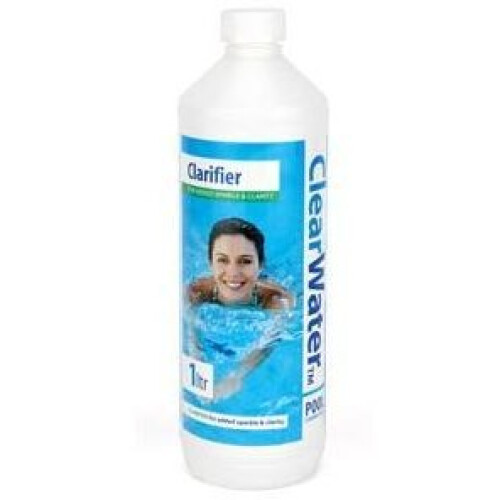 ClearWater 1ltr Clear Water Clarifier - Clear Pool 1 Spa Litre Hot Tub Chemicals Swimming -  clearwater clarifier pool 1 spa litre hot tub chemicals swimming
