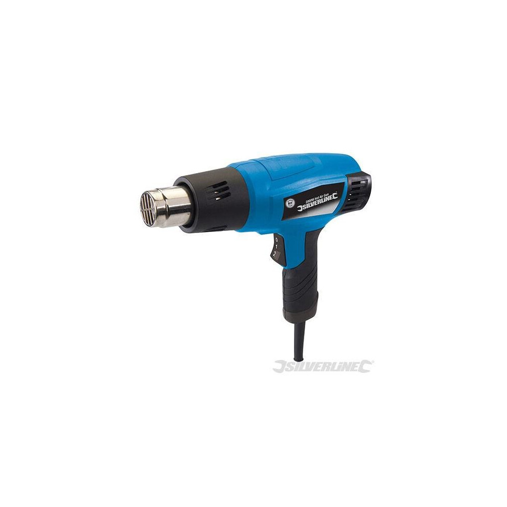 2000w 550°c Diy Hot Air Gun - Silverline Heat Paint 127655 Stripper -  gun hot air 2000w silverline diy heat paint 127655 stripper