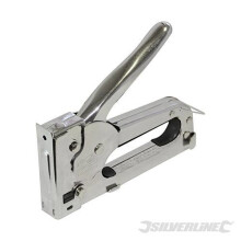 Silverline Steel Staple Gun 4 - 8mm - 101326 4 -  steel staple gun silverline 101326 8mm 4 48mm