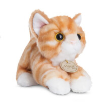 8" Orange Miyoni Tots Tabby Cat Soft Toy - Aurora Plush World - aurora plush miyoni toy tabby cat world tots orange - Plush Soft Toy