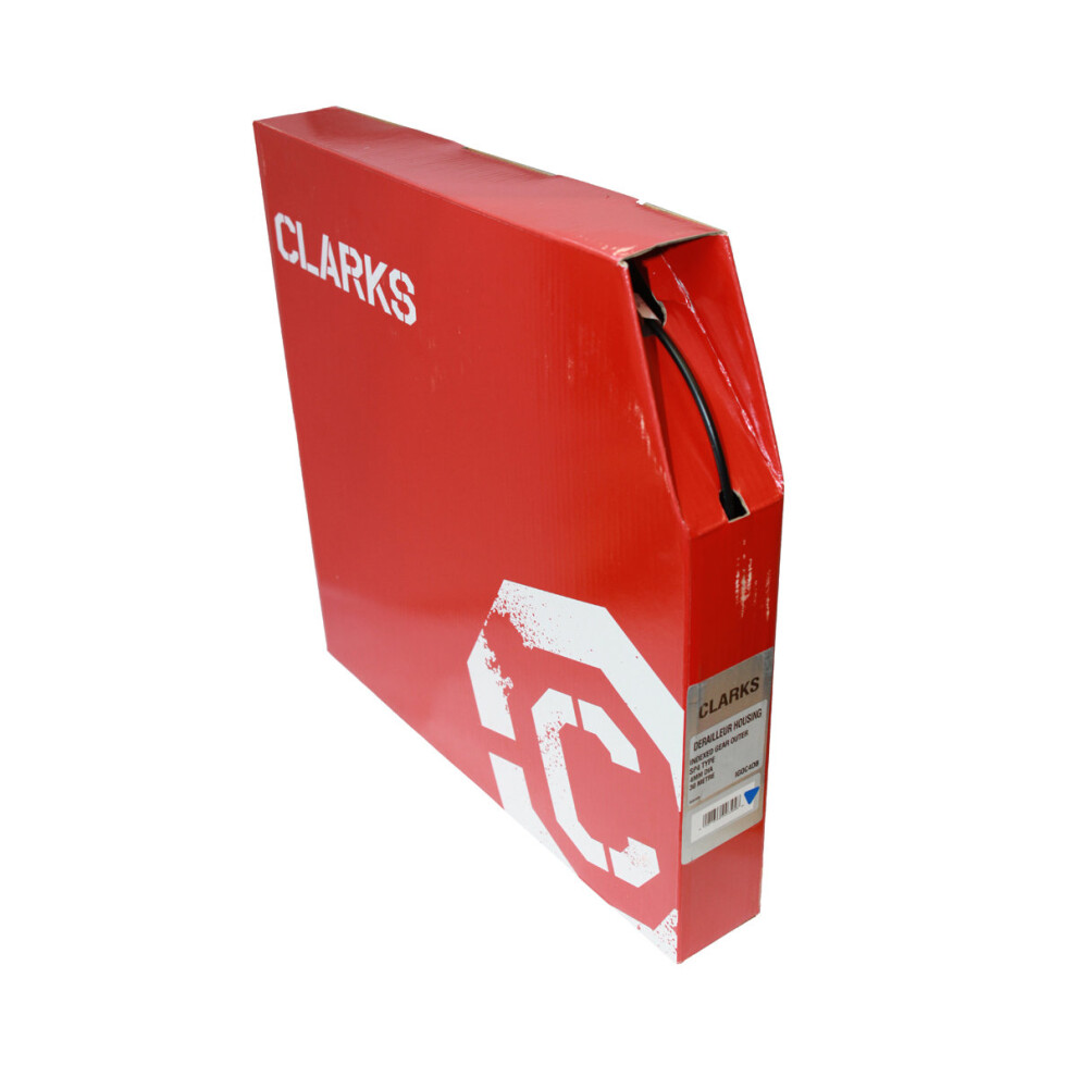30m x 4mm Black Clarks Gear Outer Casing Sp4 Dispenser Box - Type L 4 Cable -  gear outer black clarks box casing sp4 type l30m dispenser mm 4mm cable