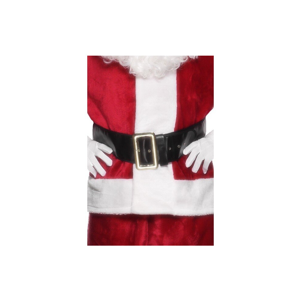 Smiffy's 145cm Santa Belt With Buckle - Smiffys Christmas Fancy Dress 145cm -  belt santa smiffys buckle christmas fancy dress 145 cm father costume