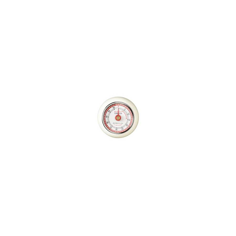 White Retro Magnetic Timer - Eddingtons Ivory Kitchen Cream -  timer retro magnetic eddingtons ivory kitchen cream