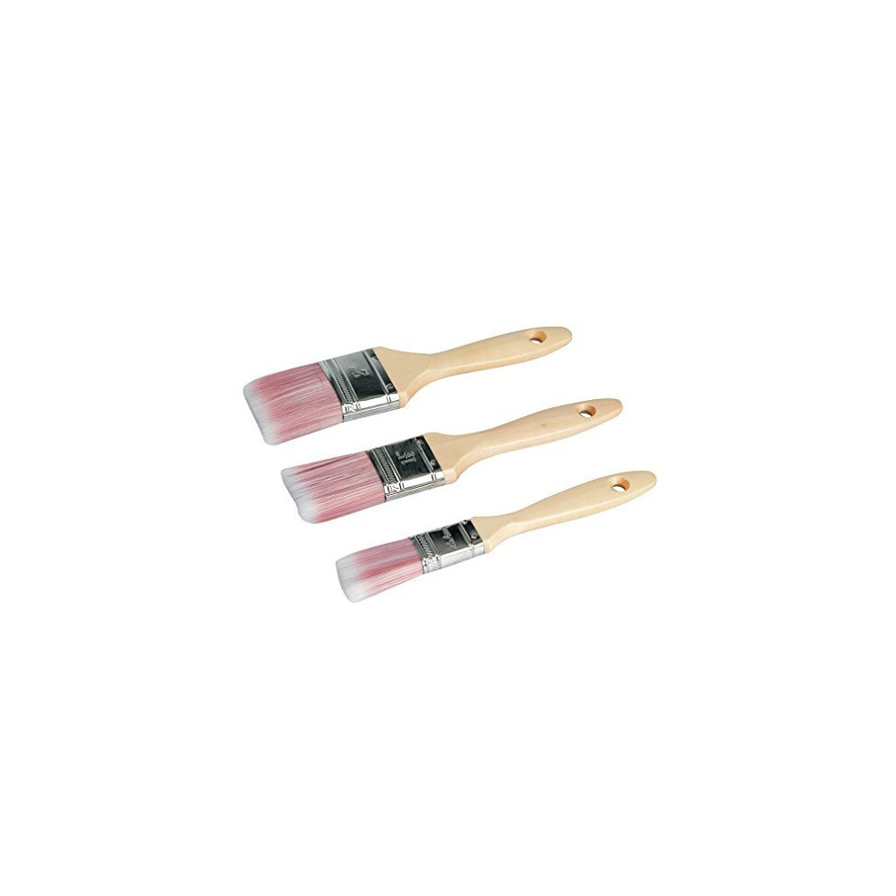 Silverline Synthetic Brush Set 3pce 3pce - Paint 675077 1 -  synthetic set 3pce brush silverline paint 675077 1