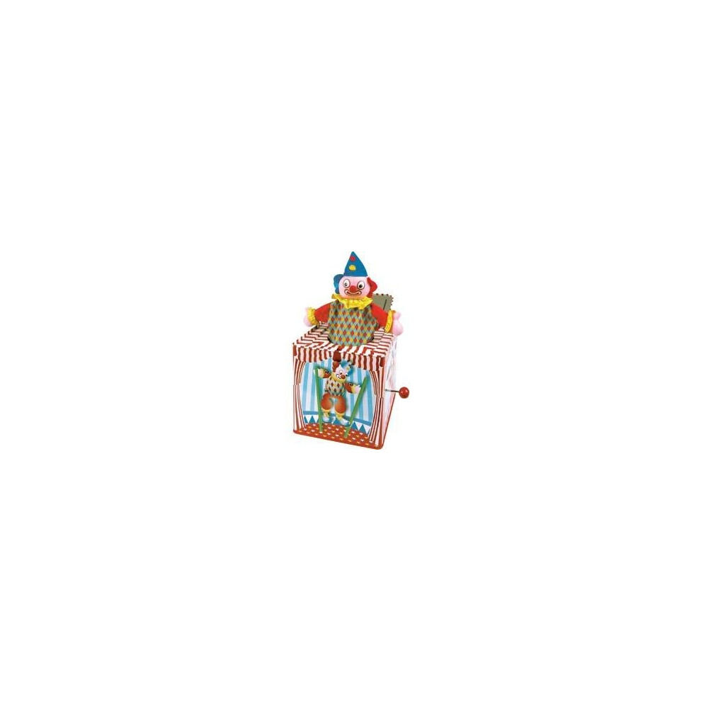 Clown Jack In The Box Toy - Tobar Pop New Musical Kids -  jack box clown tobar pop toy new musical kids