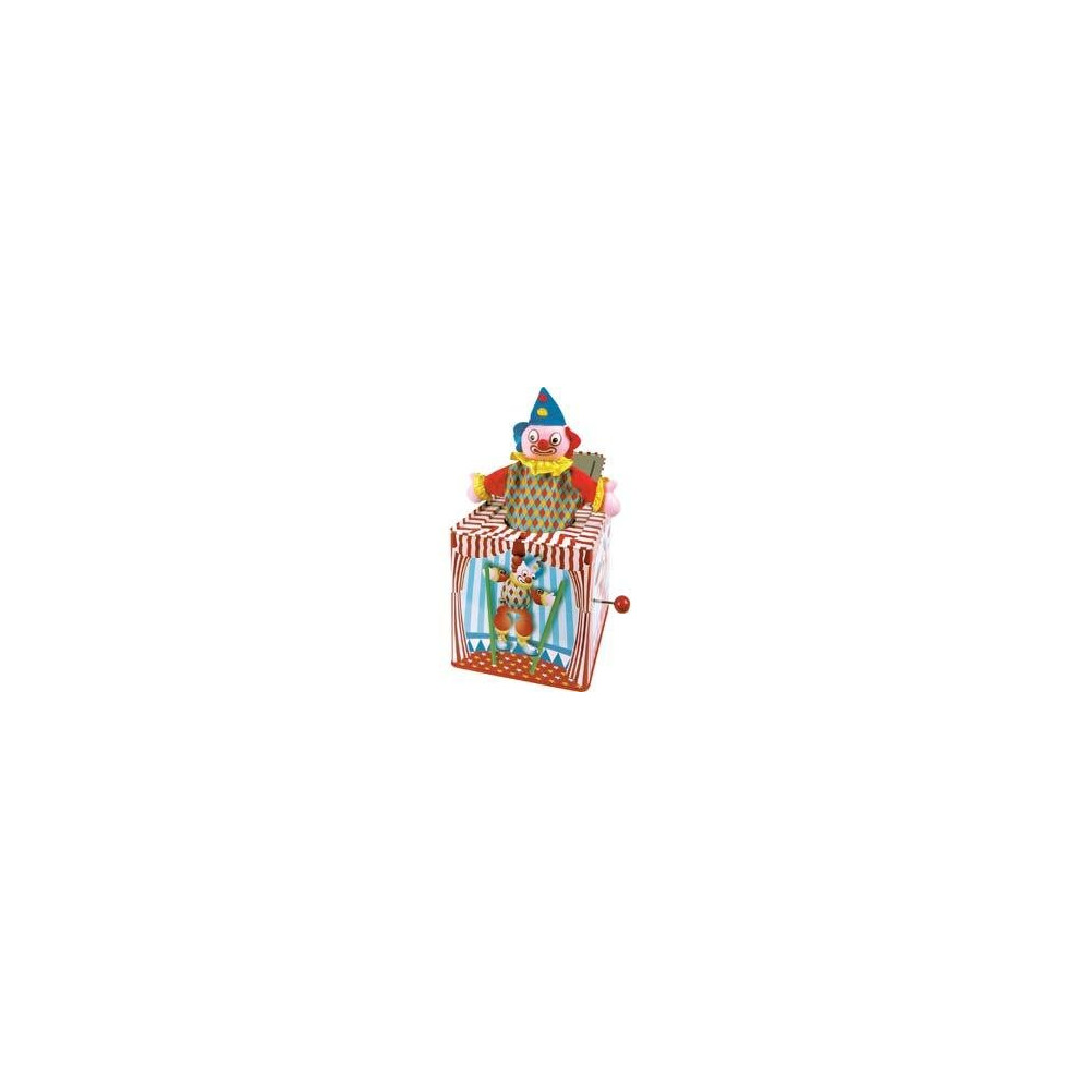Tobar Clown Jack In The Box Toy - Pop New Musical Kids - Jack Box Clown Pop Toy New Musical Kids