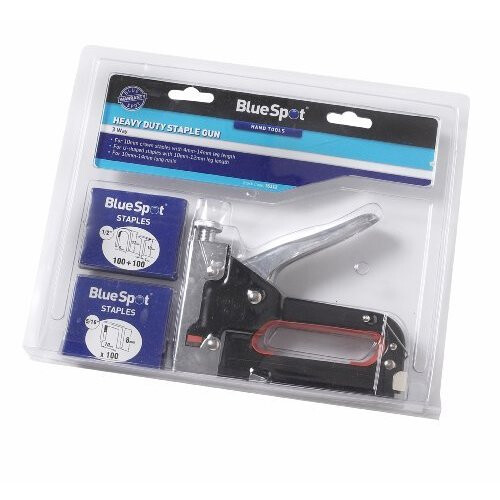 Blue Spot 35112 Heavy Duty Stapler -  staple heavy duty staples 3 nail way stapler blue spot