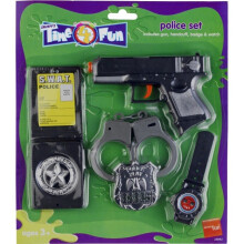 Complete plastic children's police kit