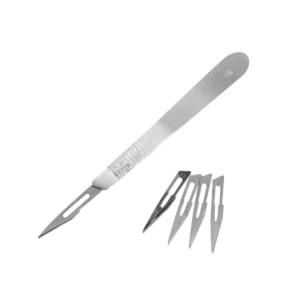 S/s Scalpel Handle #3 With #11 Blades - Modelcraft Set Stainless Steel -  modelcraft scalpel set stainless steel