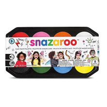 Snazaroo 18ml Palette - Face Paint 8 Colours Kit -  palette snazaroo face paint 8 colours kit 18ml