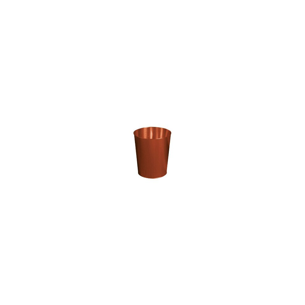 255mm Copper Waste Paper Bin - Supahome -  supahome waste bin copper