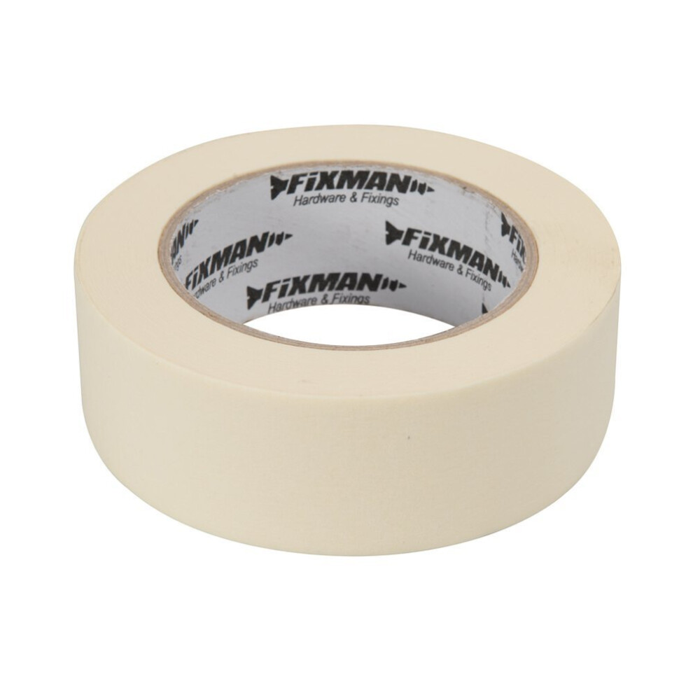 Fixman Masking Tape 38mm x 50m - Masking Tape x 50m 38mm 187691 -  masking tape x fixman 50m 38mm 187691