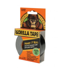 9,14 m Gorilla All-weather Handy Roll - Teip, Lim og Sterk Duct-tape 25 mm, 9 m, 1 - teip Gorilla Handy Lim-rull x Sterk Duct 25 mm 9 m 1