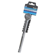 Bluespot 3/8" Quick Release Push Ratchet - 38 Handle Drive Contour Blue Spot -  38 push ratchet handle drive contour blue spot 02006 inch button xtra