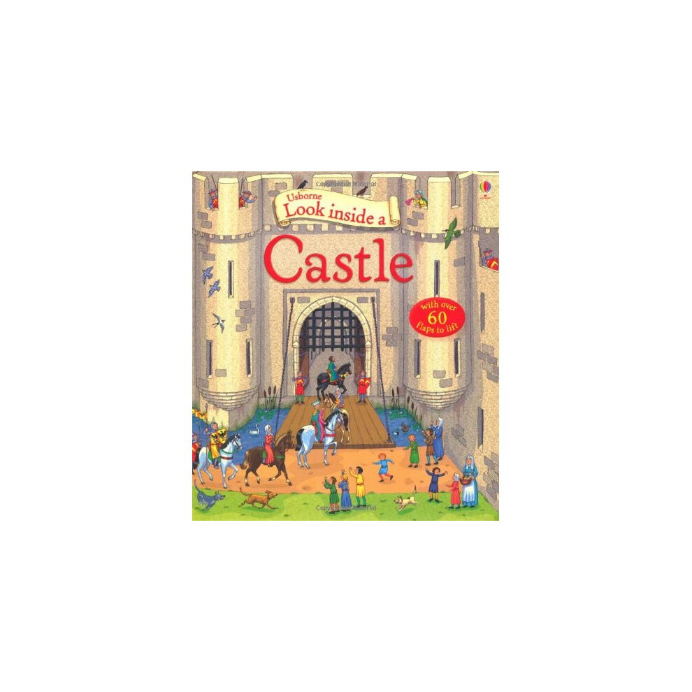 Look Inside a Castle (Usborne Look Inside)