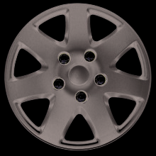 Matt Black 15" Tempest Wheel Trims - 15 Car Covers - 15 black car wheel trims covers