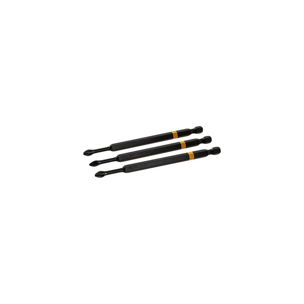 Triton Pozi Screwdriver Impact Bit 3pk Pz2 110mm - Bits High Torque Drill Sets -  impact screwdriver bits 110mm triton high torque drill sets 25 50