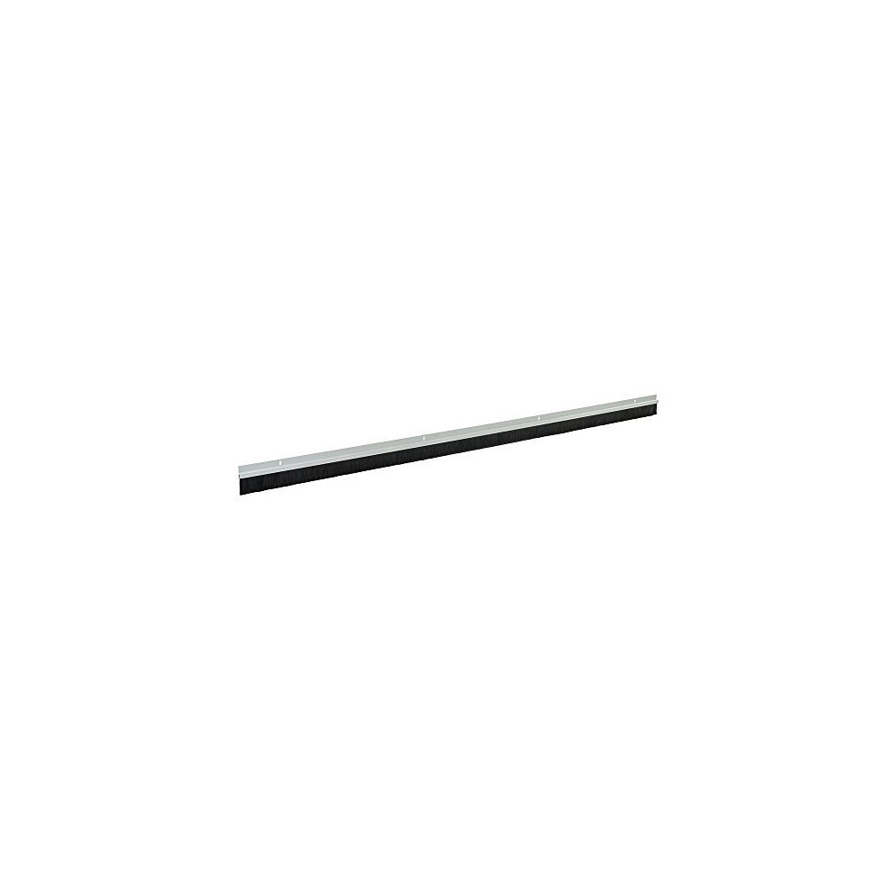 Fixman 456532 Garage Door Brush Strips 25mm Bristles 2 x 1067mm White - Seal -  door garage brush white 25mm bristles strips fixman seal 1067mm 456532