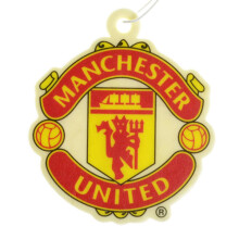Manchester United Crest Air Freshener - Official FC Merchandise, Car Freshener 2073, Multi-Coloured, One Size