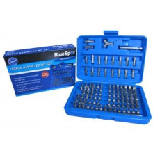 100 Piece Security Screwdriver Bit Set - Bits Torx Blue Spot 100pc Assorted Hex - security bit set bits torx blue spot 100pc assorted screwdriver