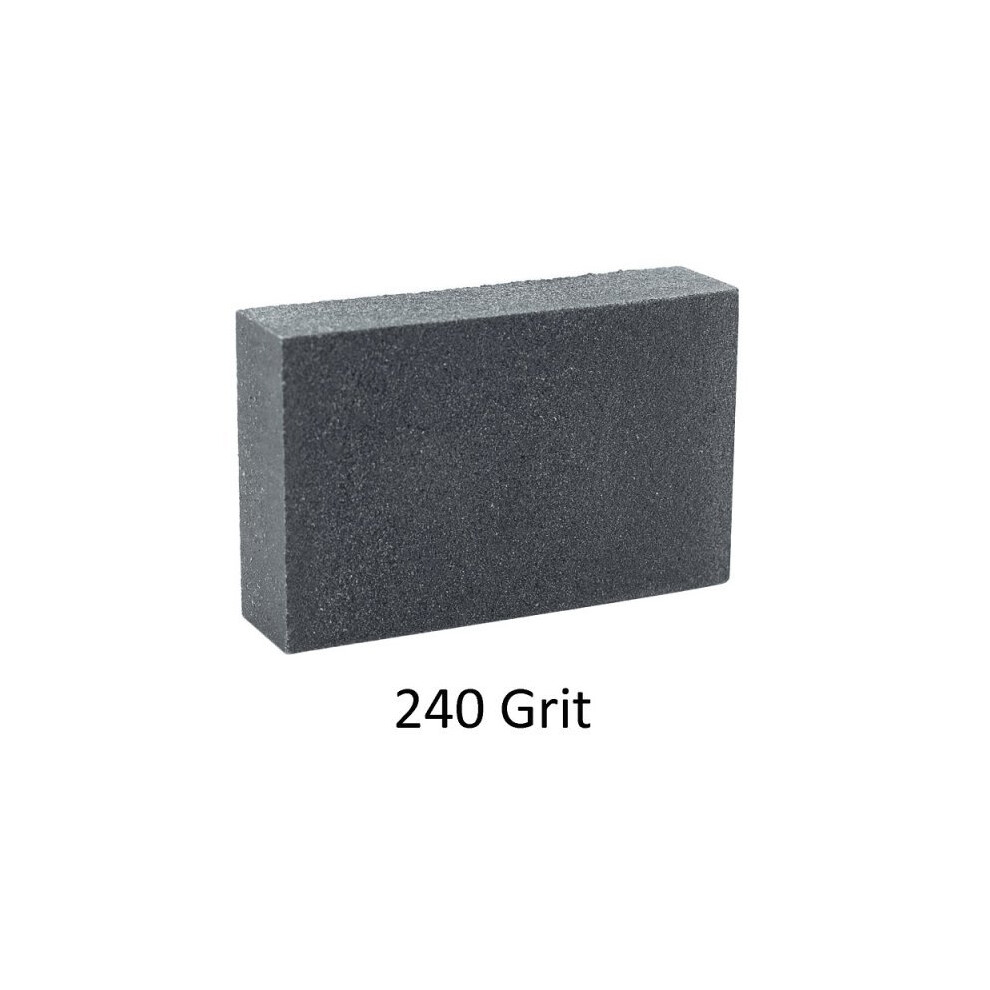 Modelcraft Universal & Reusable Fine Abrasive Block-240 Grit, Grey - Spab0240 - Spab0240 Modelcraft Abrasive Block Grit 80X50x20mm 5060252027632