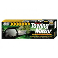 Convex Caravan Towing Mirror - Maypole Extension Glass 8322 Trailer Single - mirror towing convex maypole caravan extension mirror glass 8322