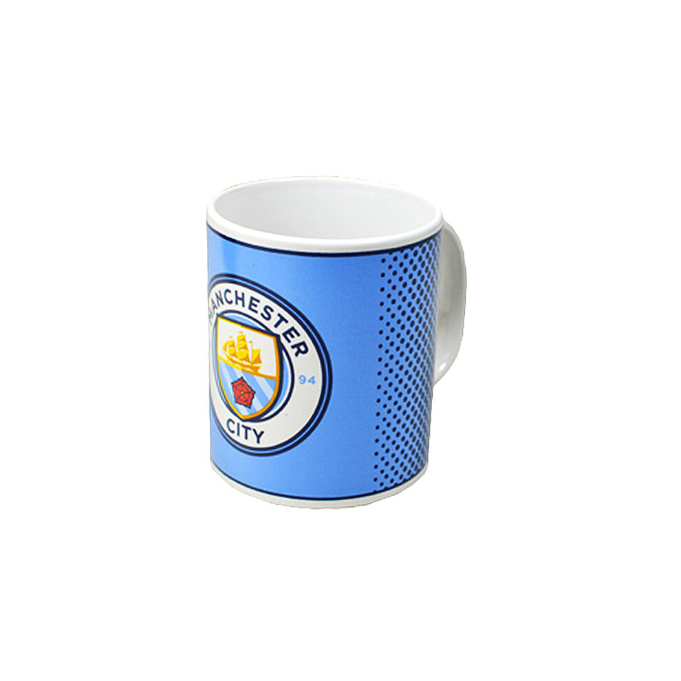 Man City Boxed Mug Fade Design - Manchester Football Coffee Cup Club Official -  mug manchester city football coffee cup club official gift fd gifts