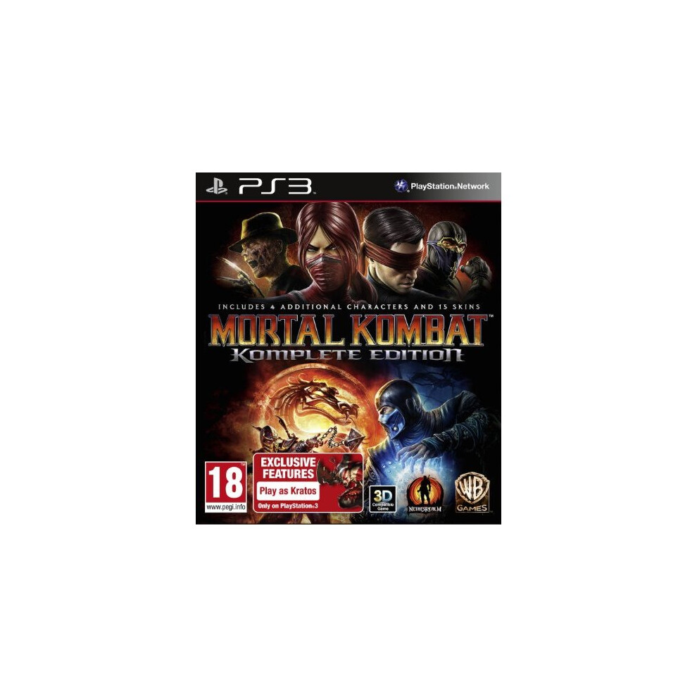 Mortal Kombat Komplete Edition (Playstation 3) 5051888090121