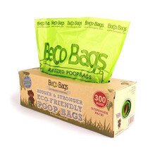 Beco Bags - 300 Large Unscented Poop Bags For Dogs - Single Dispenser - - Dog - bags beco 300 dispenser poop dog large pack dogs single
