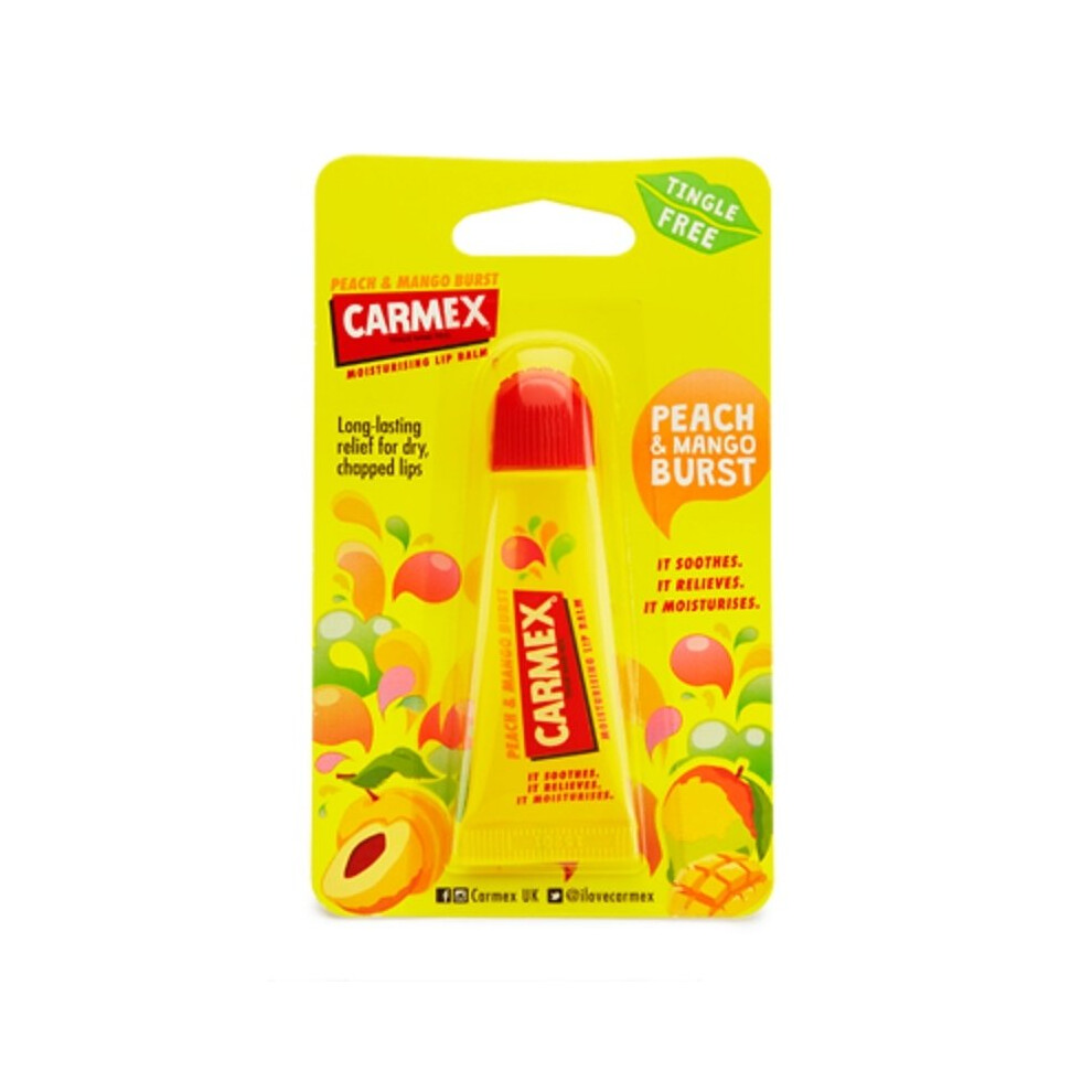 Carmex Peach & Mango Burst Tube