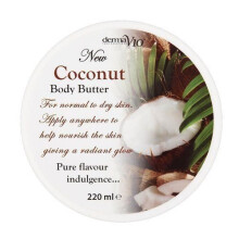 Dermav10 - Kokosnuss Körperbutter (220ml)
