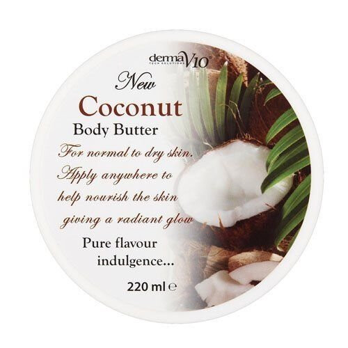 Dermav10 - Kokosnuss Körperbutter (220ml)