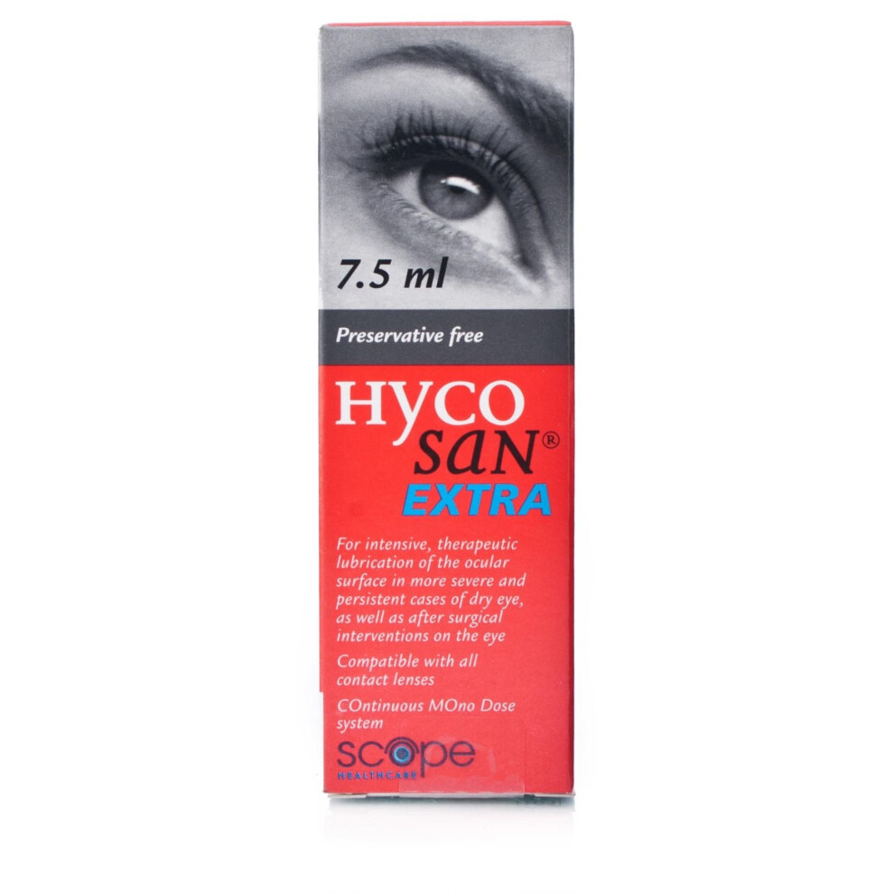 Hycosan Extra Eye Drops - 7.5ml