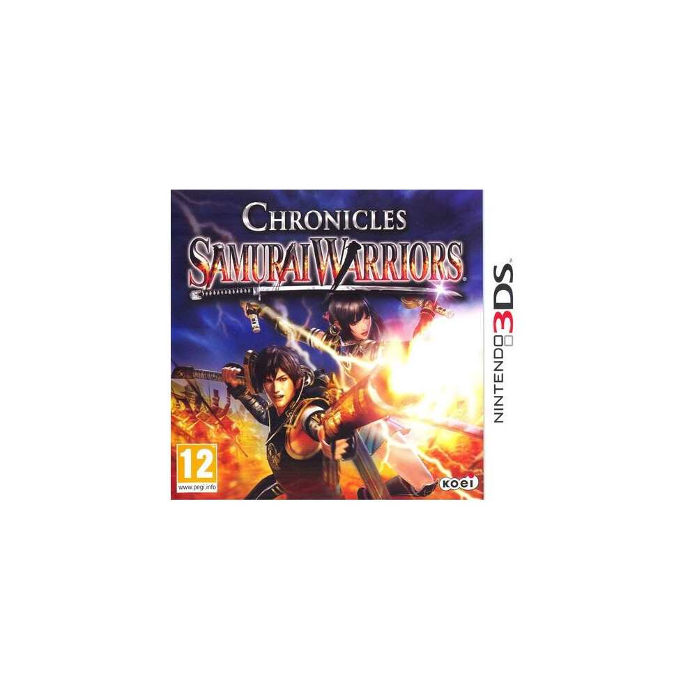 Game samurai warriors: chronicles 3ds 3ds game x