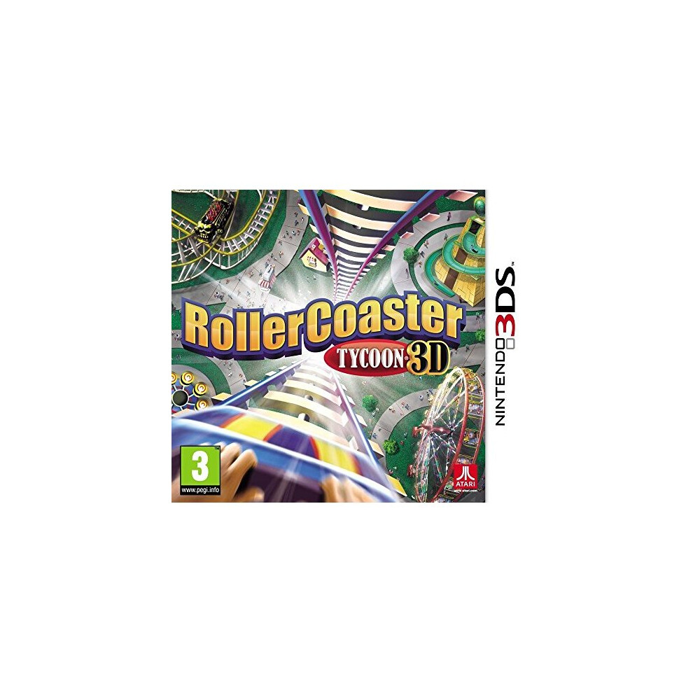 Bandai Rollercoaster Tycoon 3D (Nintendo 3Ds)