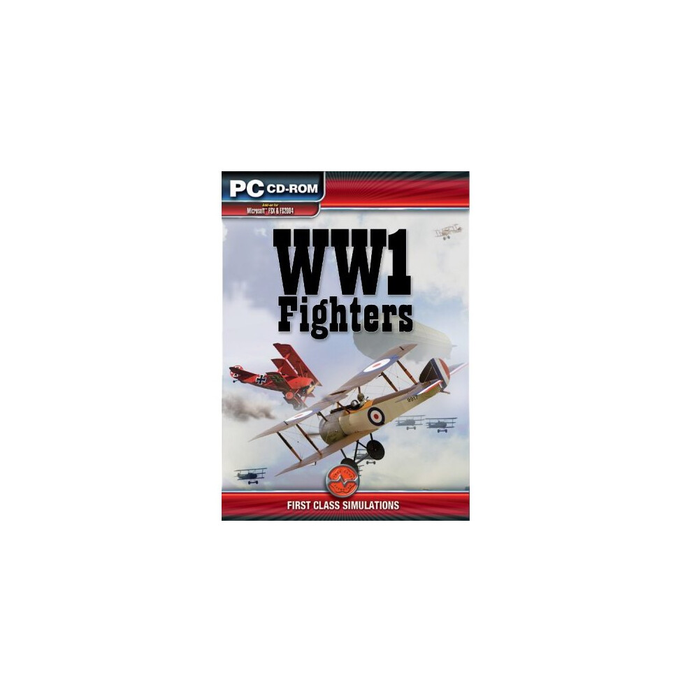 Ww1 Fighters Add-On For Fs 2004/Fsx (Pc Cd) 5060020472855