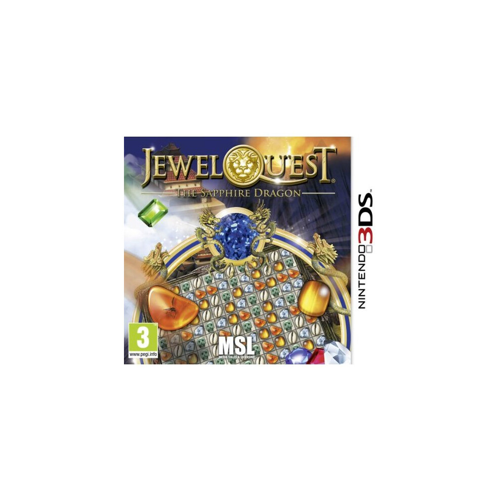 Jewel Quest -The Sapphire Dragon (Nintendo 3Ds) 8716051051534