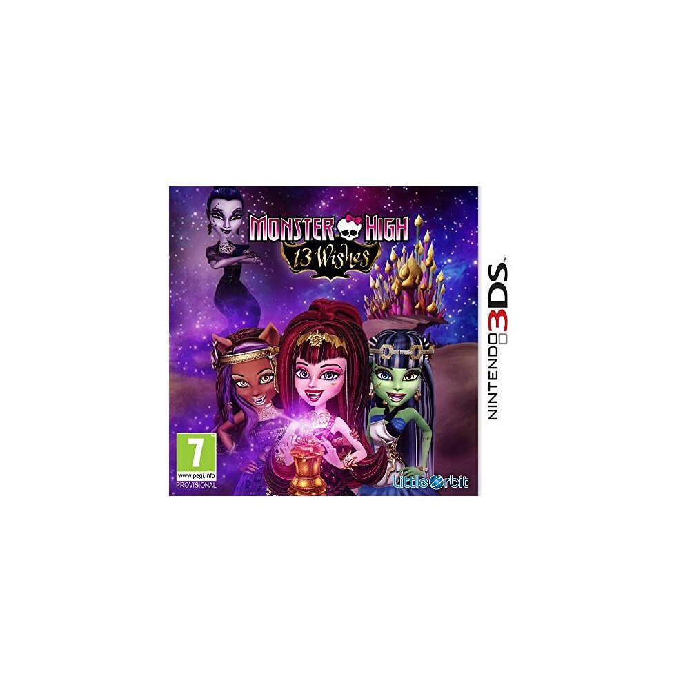 Bandai Monster High 13 Wishes (Nintendo 3Ds)