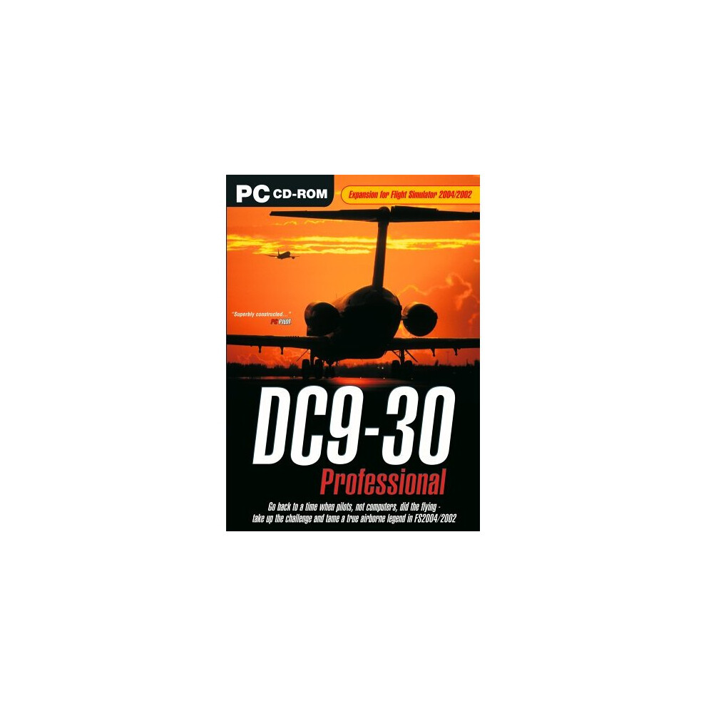 DC9-30 Professional Add-On for FS 2002/2004 (PC CD)-image-OPC-PCKKVR-NEW