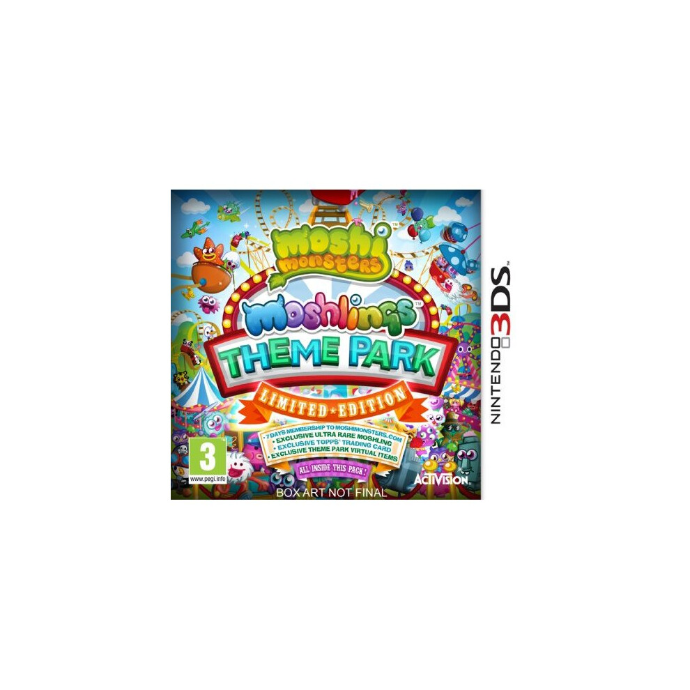 Moshi Monsters: Moshlings Theme Park - Limited Edition (Nintendo 3Ds) 5030917117121