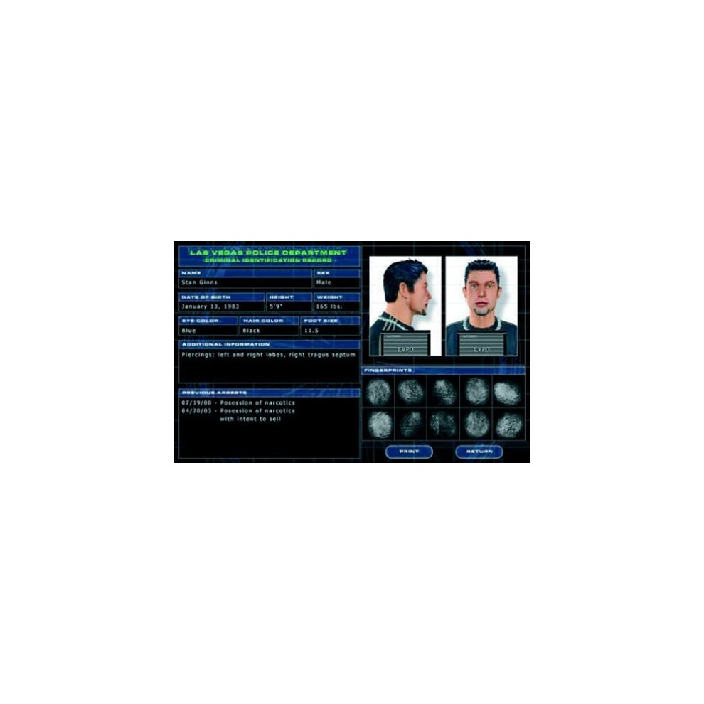 Csi: Crime Scene Investigation (Pc Dvd) 5031366051127