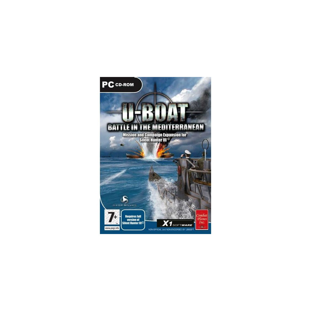 U-Boat: Battle In The Mediterranean - Silent Hunter Iii Expansion Pack (Pc) 4020628500641