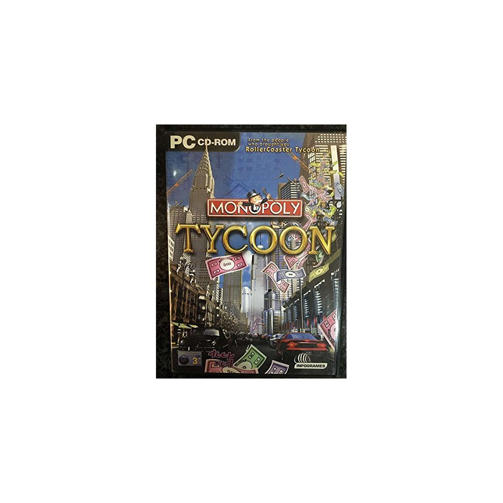 Monopoly Tycoon Pc Cd-Rom 3546430019641