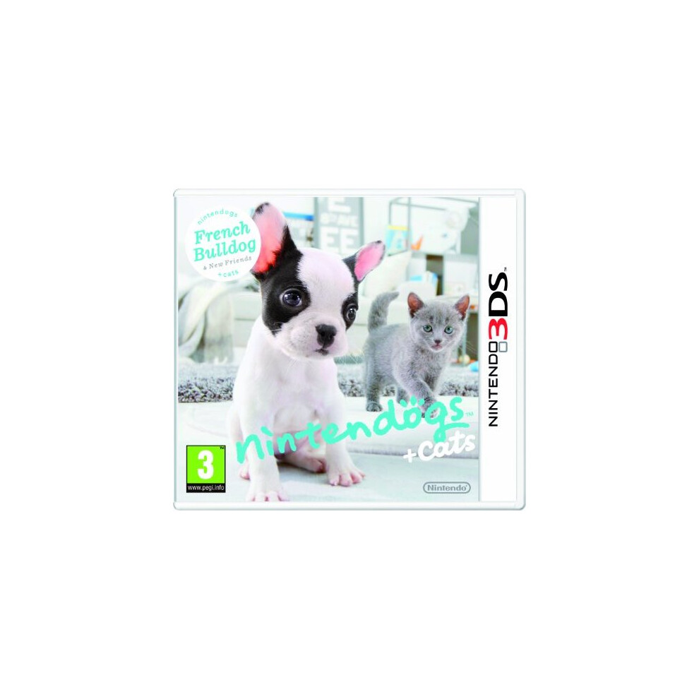 Nintendogs + Cats: French Bulldog & New Friends (Nintendo 3DS)