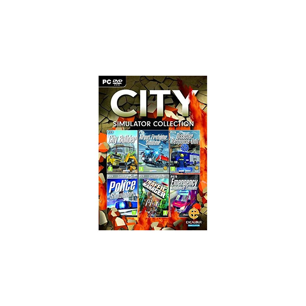 Excalibur Games City Simulator Collection (Pc Dvd Rom)